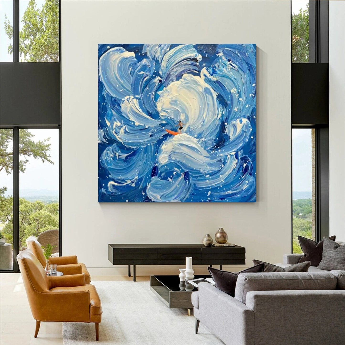 Surfing Sport Wall Art #SA027