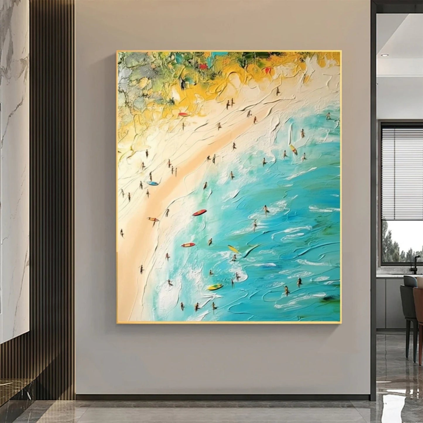 Sea & Sky Textured Art #MS100