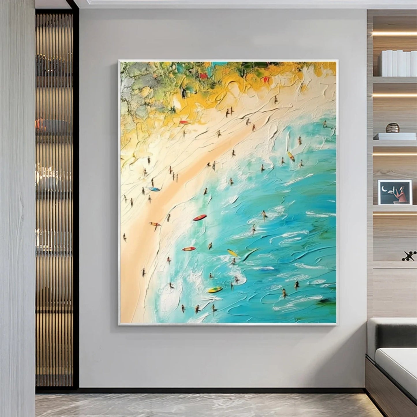 Sea & Sky Textured Art #MS100