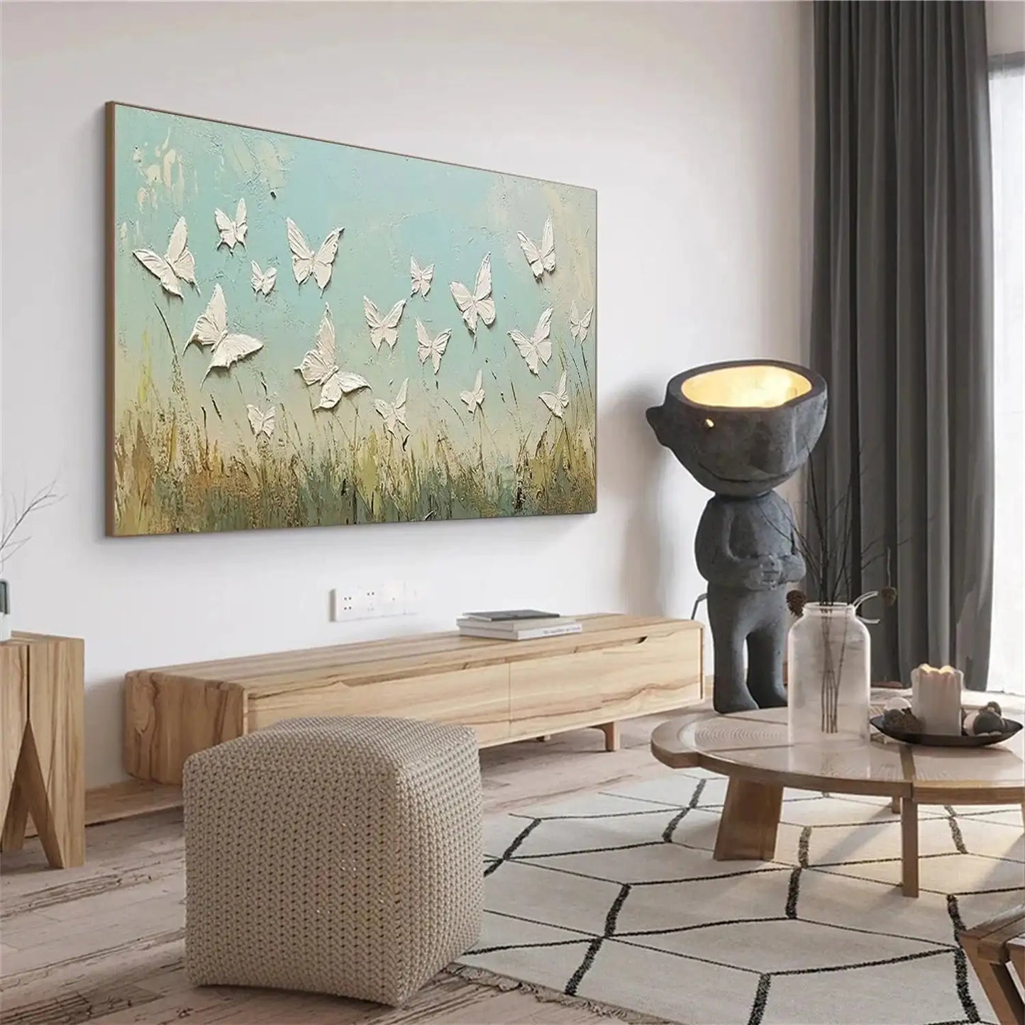 Flower & Tree Abstract Wall Art #ML118