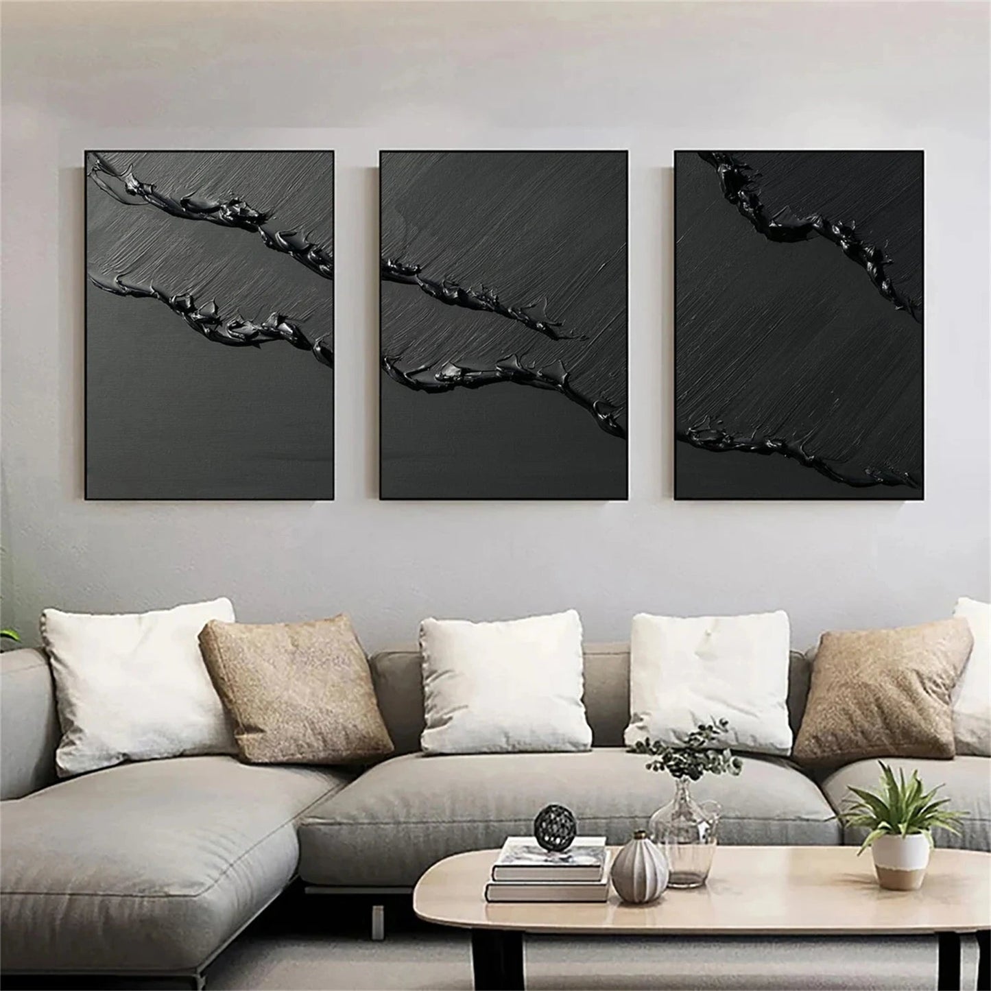Minimalist Sea & Sky Art  Set of 3#MS078